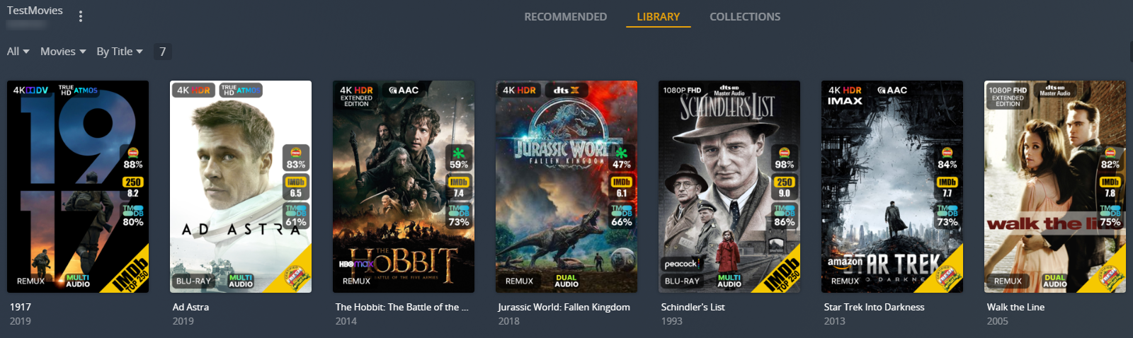 Movie Library Preview