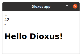 New screenshot of running app, now including a "Hello Dioxus!" heading.